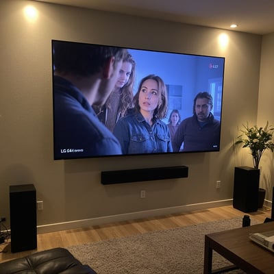 Customer photo — Samsung OLED S95D 65"